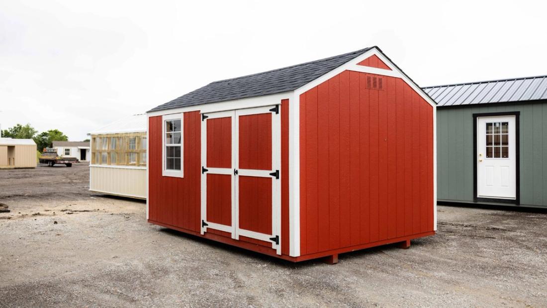 10x14 Value Shed — exterior