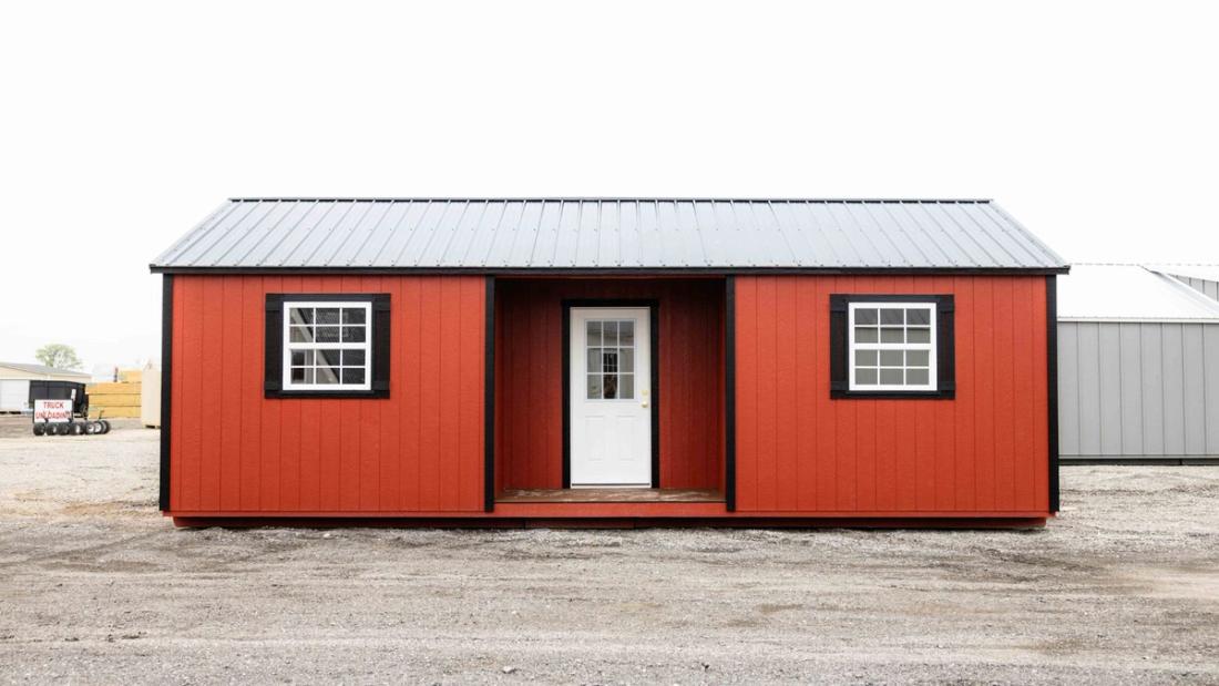14x30 Gable Shed — exterior