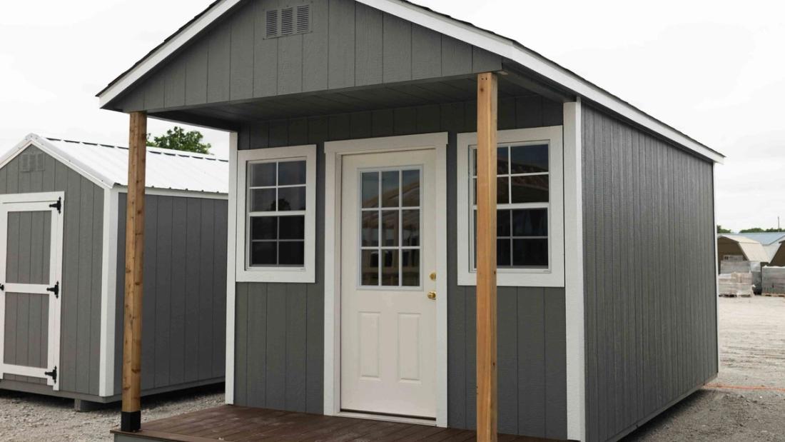 10x20 Gable Shed — exterior