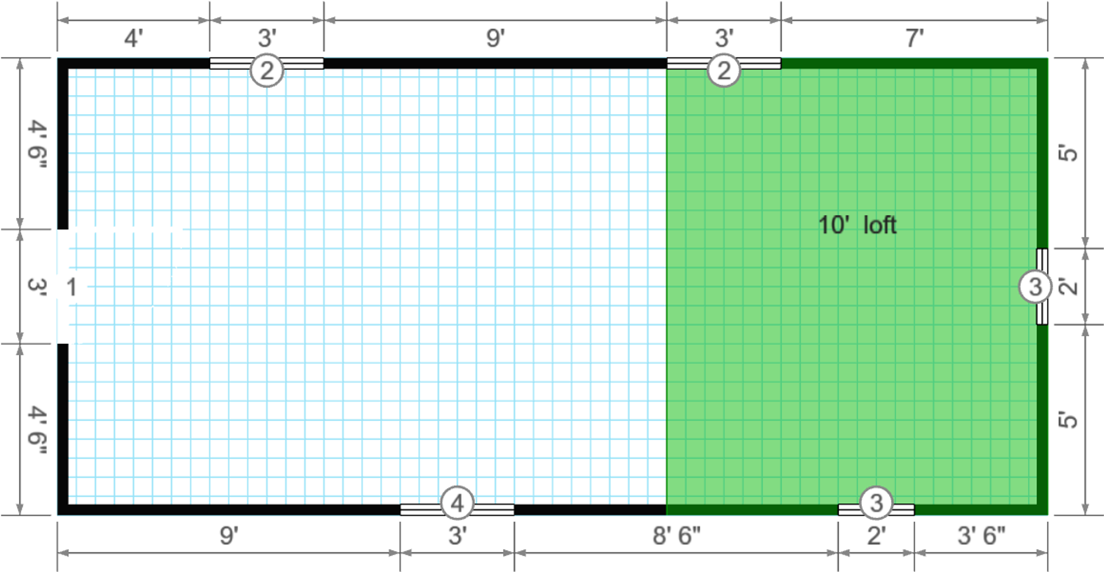 12x22 Cabin Shell — photo 3