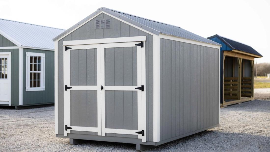 8x12 Value Shed — exterior