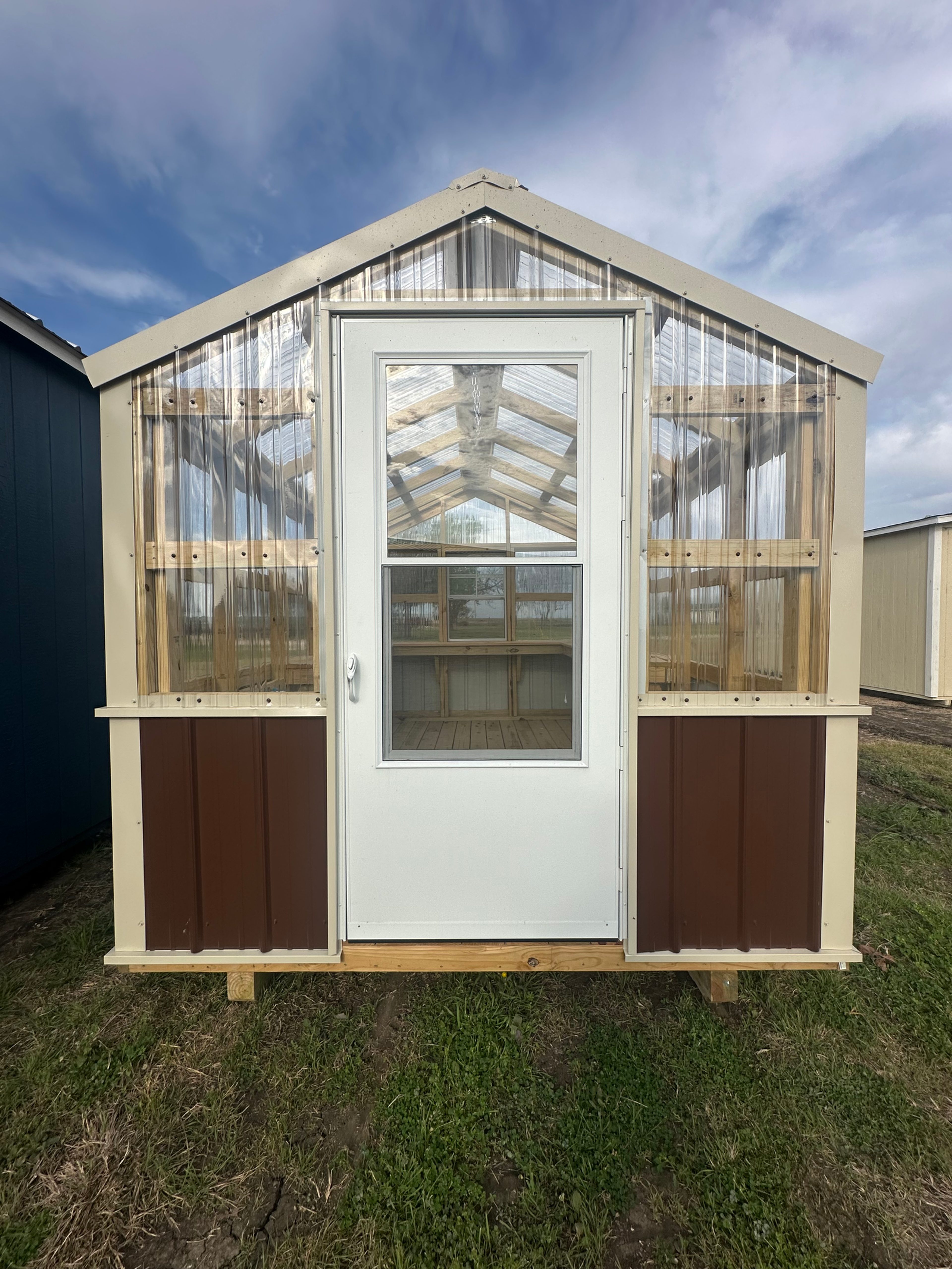 8x12 Gable Greenhouse