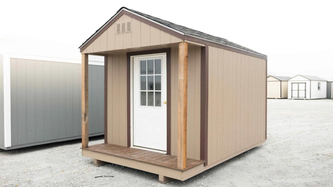 8x12 Value Shed — exterior