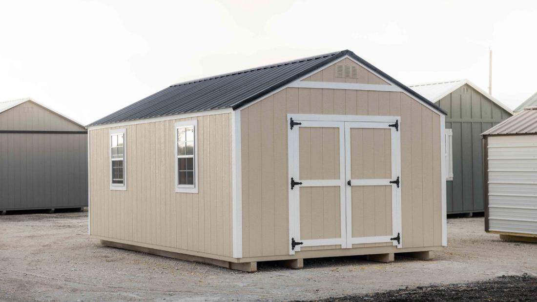 12x20 Value Shed — exterior