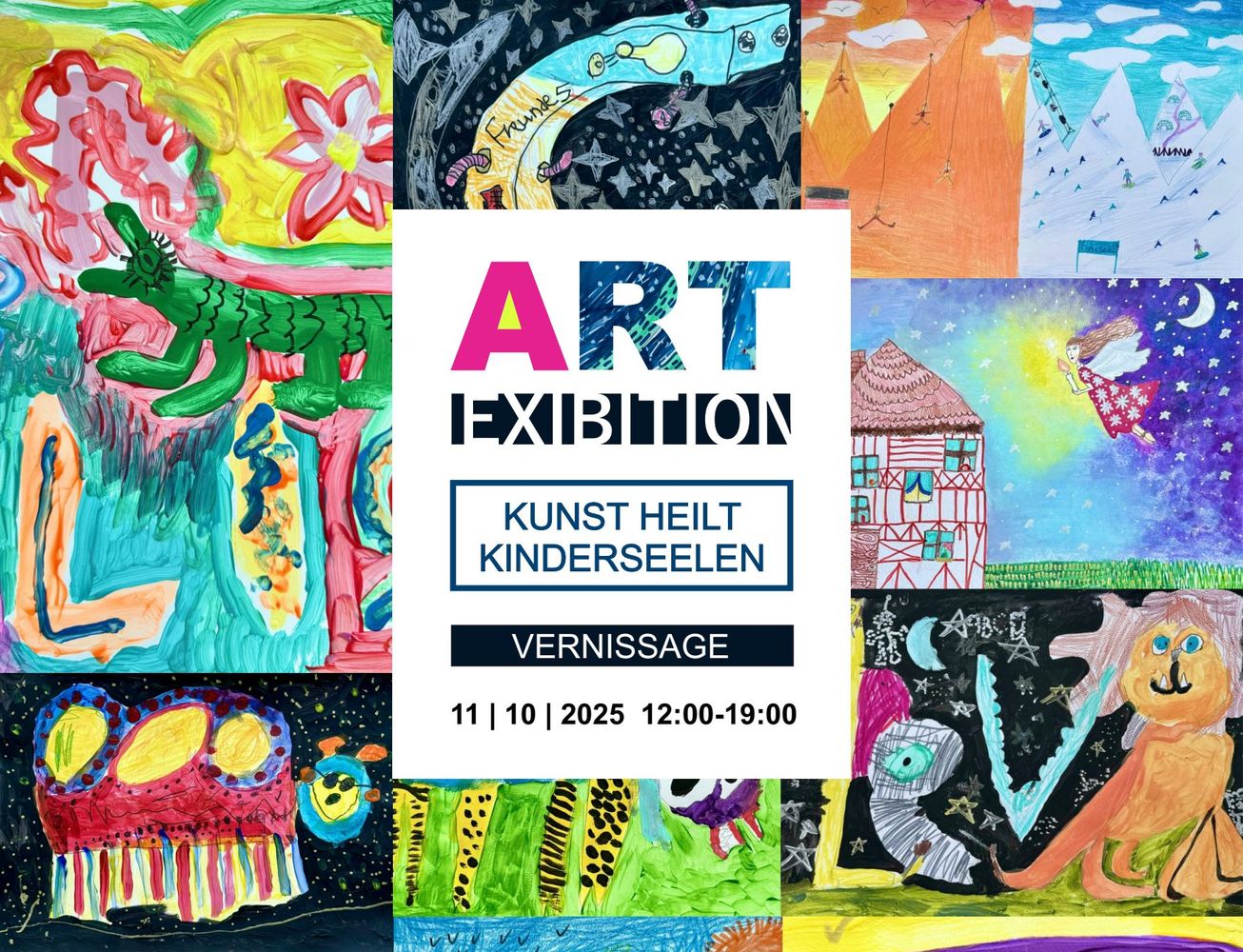 Ausstellung "Kunst heilt Kinderseelen"