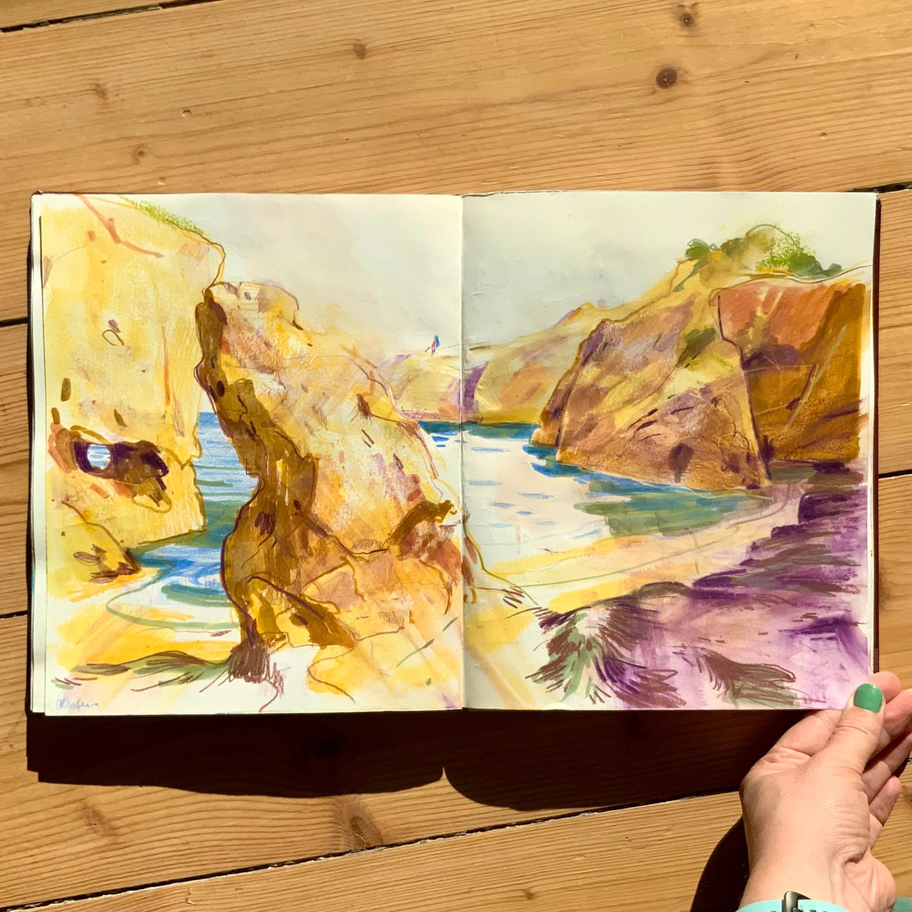 Skizzenbuch Jenny Adam