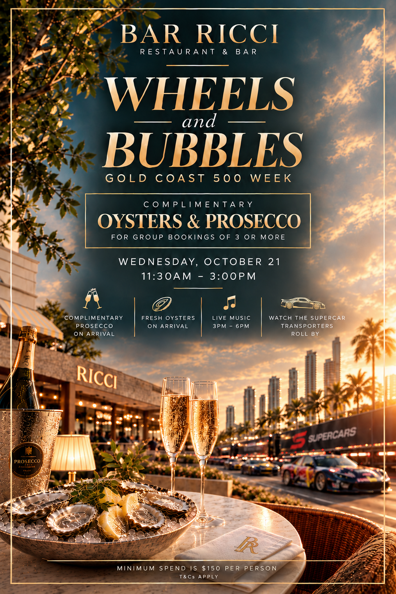 WHEELS & BUBBLES WEDNESDAY, 21 OCTOBER ONLY
