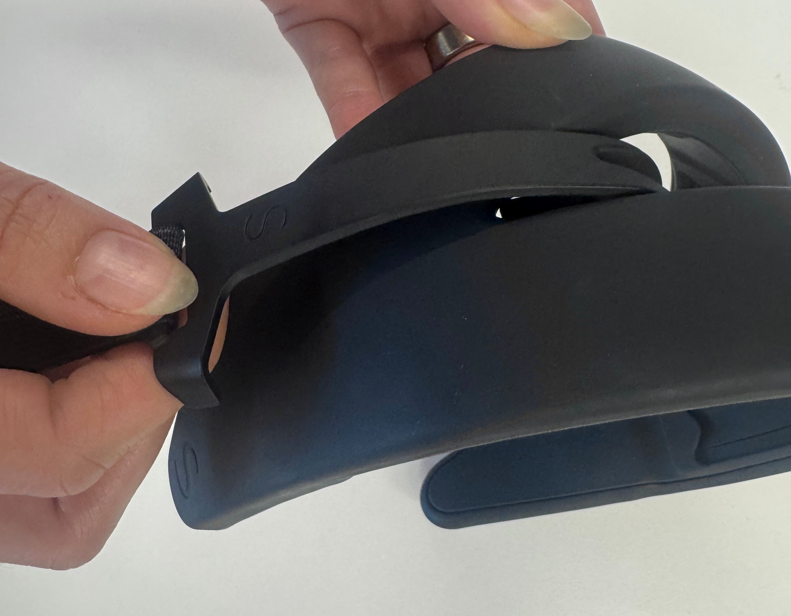 Close up of hooking Loop