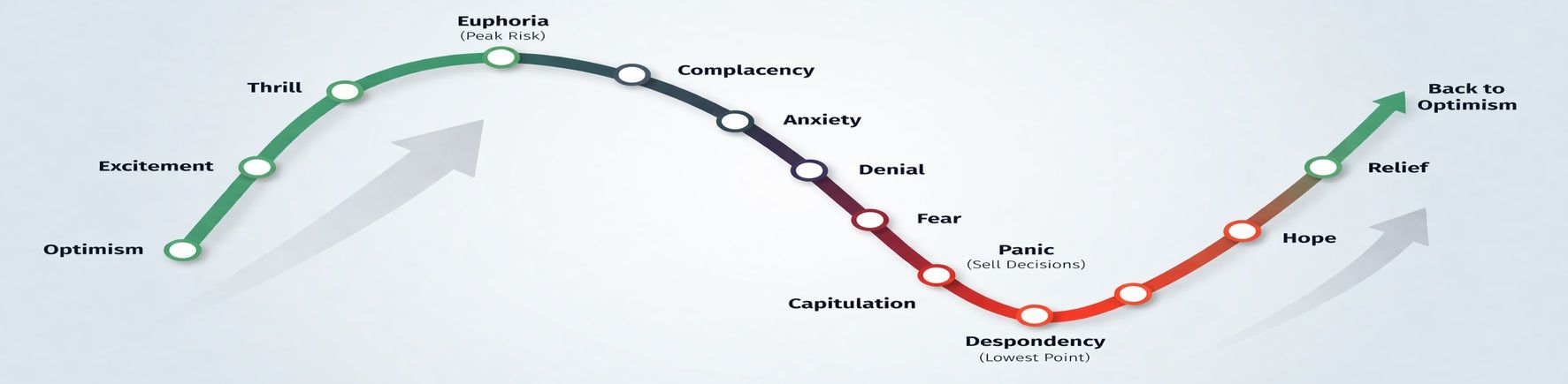 Understanding the Cycle of Investor Emotions, A Wave, Not a Straight Line