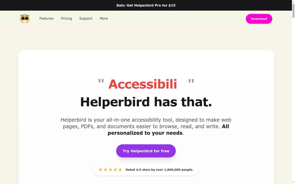 image of Helperbird image of Helperbird