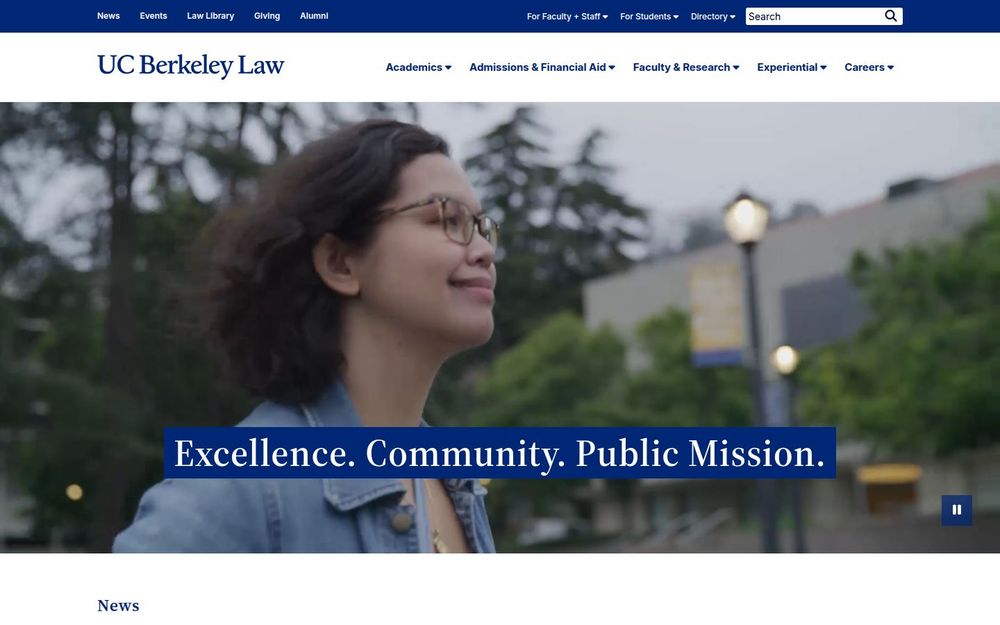 image of UC Berkeley Law image of UC Berkeley Law