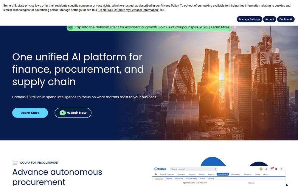 image of Coupa image of Coupa