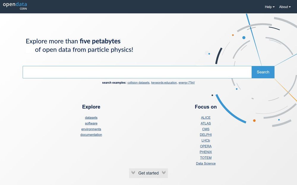 image of CERN Open Data Portal image of CERN Open Data Portal