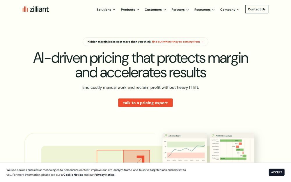 image of Zilliant image of Zilliant