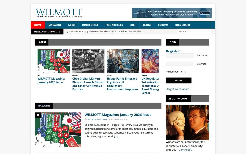 image of Wilmott image of Wilmott