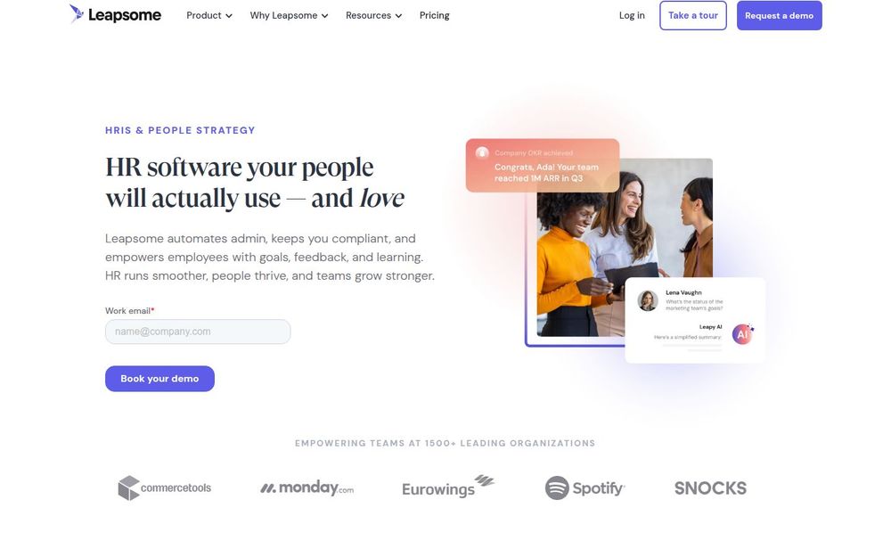image of Leapsome image of Leapsome