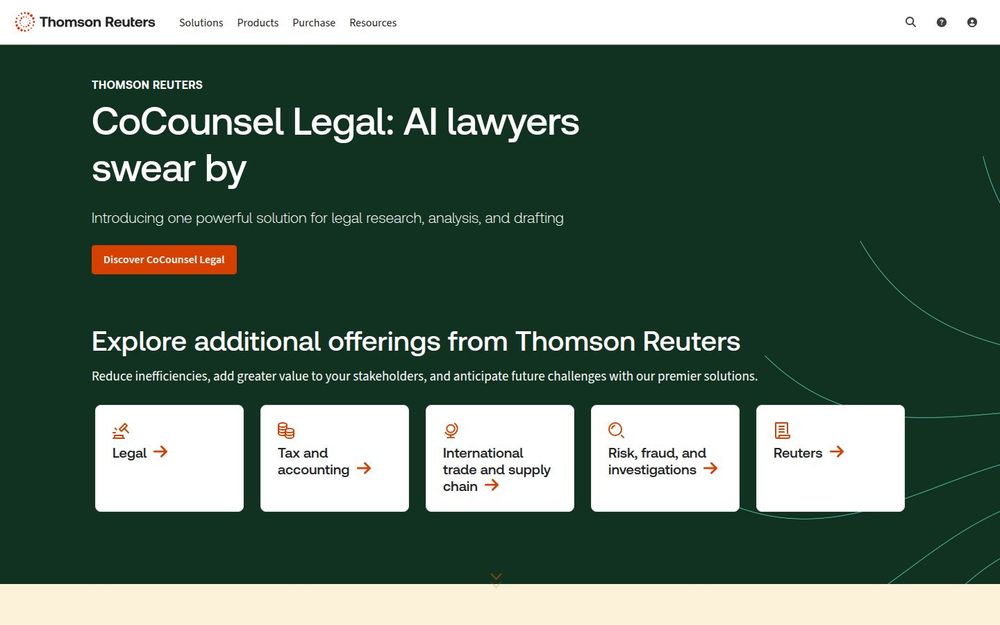 image of Thomson Reuters image of Thomson Reuters