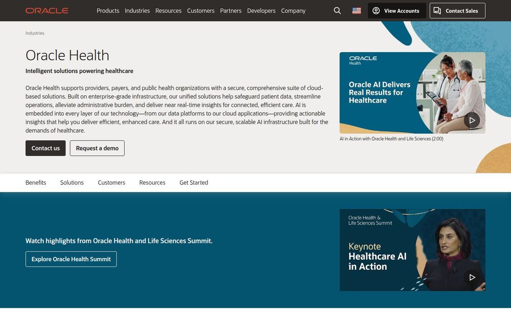 image of Oracle Health image of Oracle Health