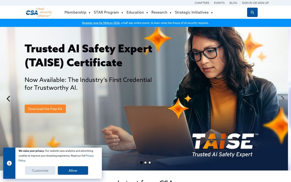 image of Cloud Security Alliance image of Cloud Security Alliance