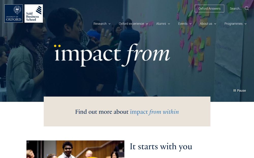 image of Saïd Business School image of Saïd Business School