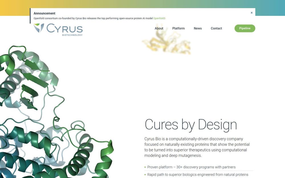 image of Cyrus Biotech image of Cyrus Biotech