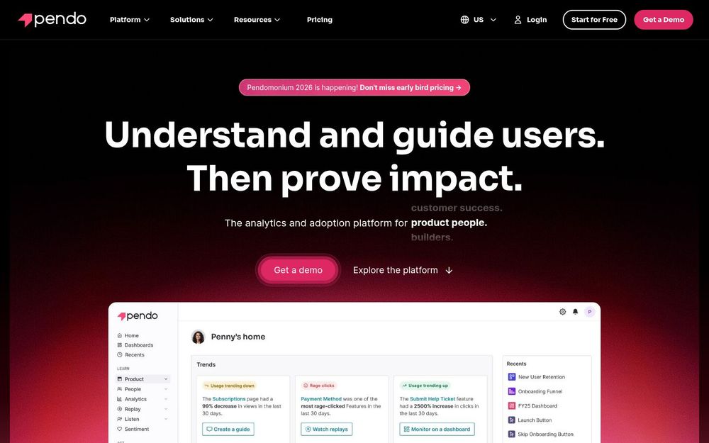 image of Pendo image of Pendo