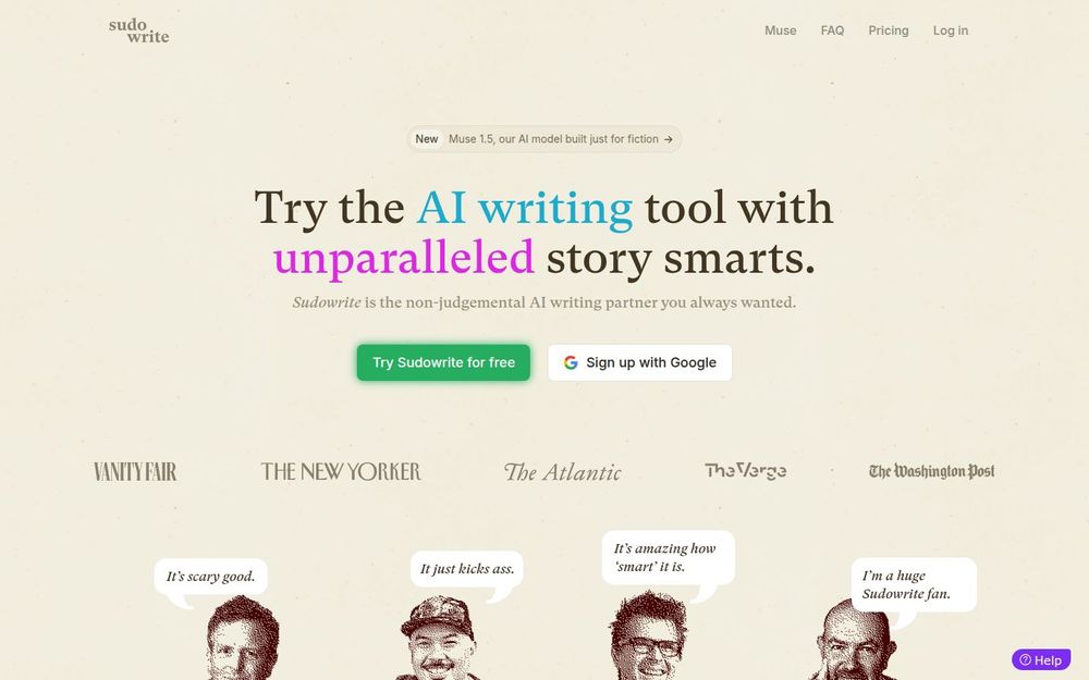 image of Sudowrite image of Sudowrite