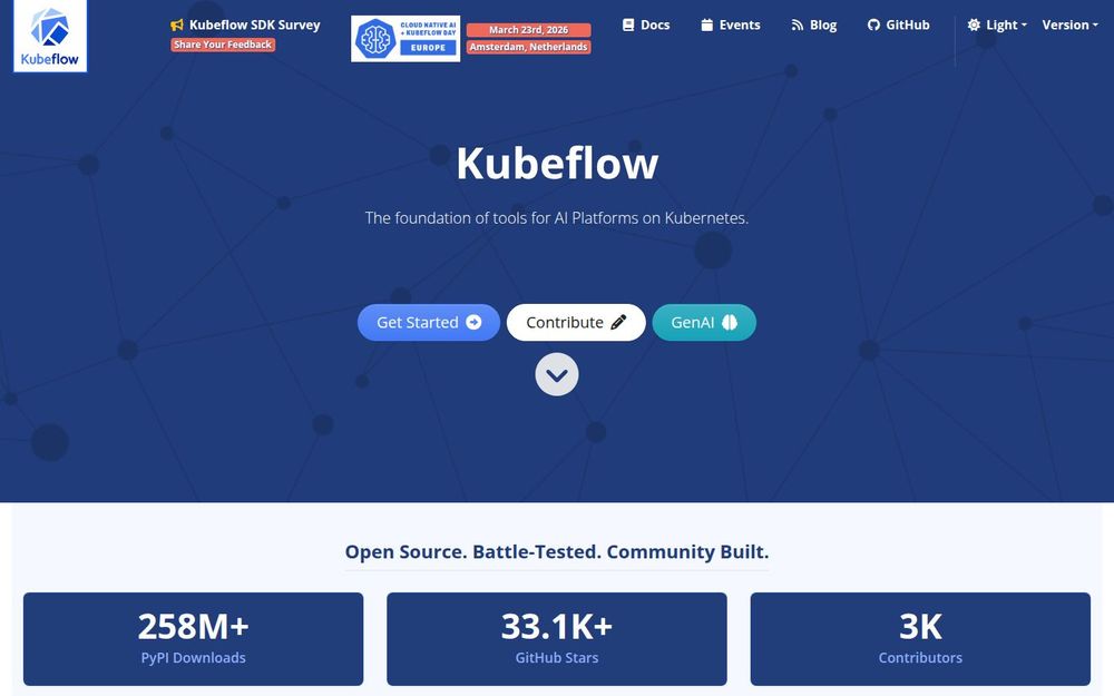 image of Kubeflow image of Kubeflow