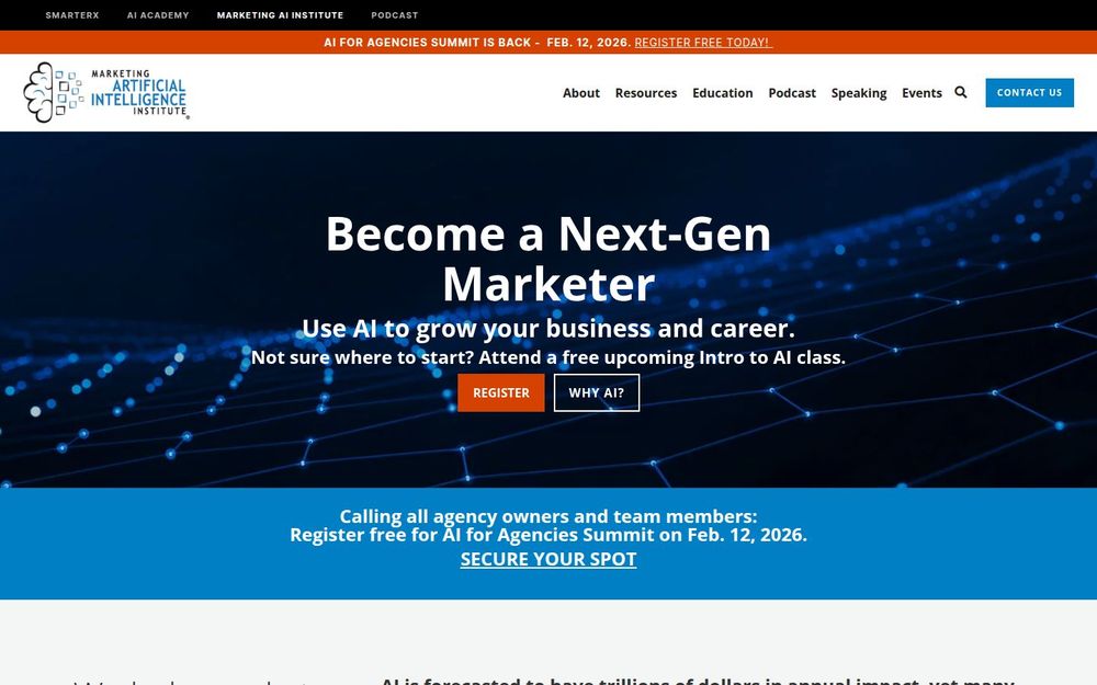 image of Marketing AI Institute image of Marketing AI Institute