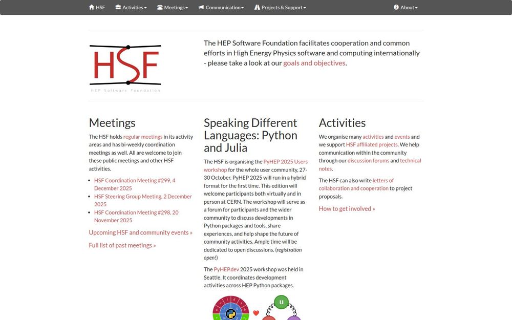 image of HEP Software Foundation image of HEP Software Foundation