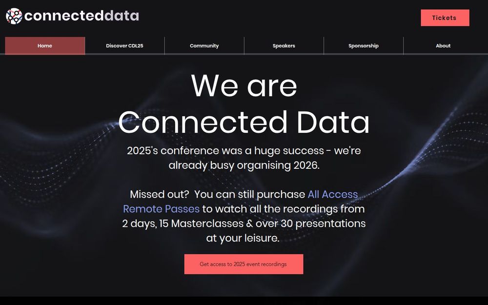 image of Connected Data London image of Connected Data London