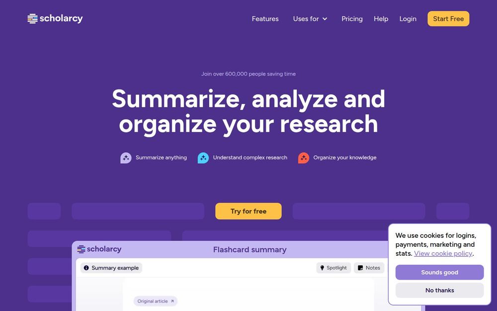 image of Scholarcy image of Scholarcy