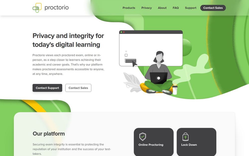 image of Proctorio image of Proctorio