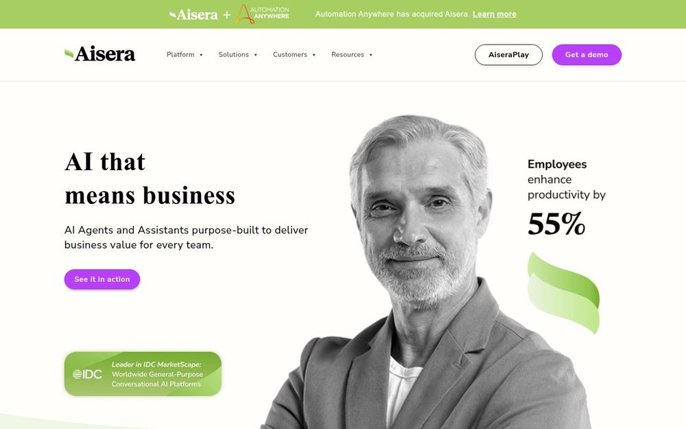 image of Aisera image of Aisera