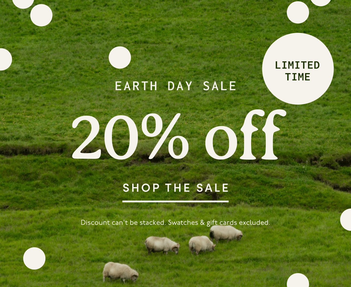 Earth Day Sale