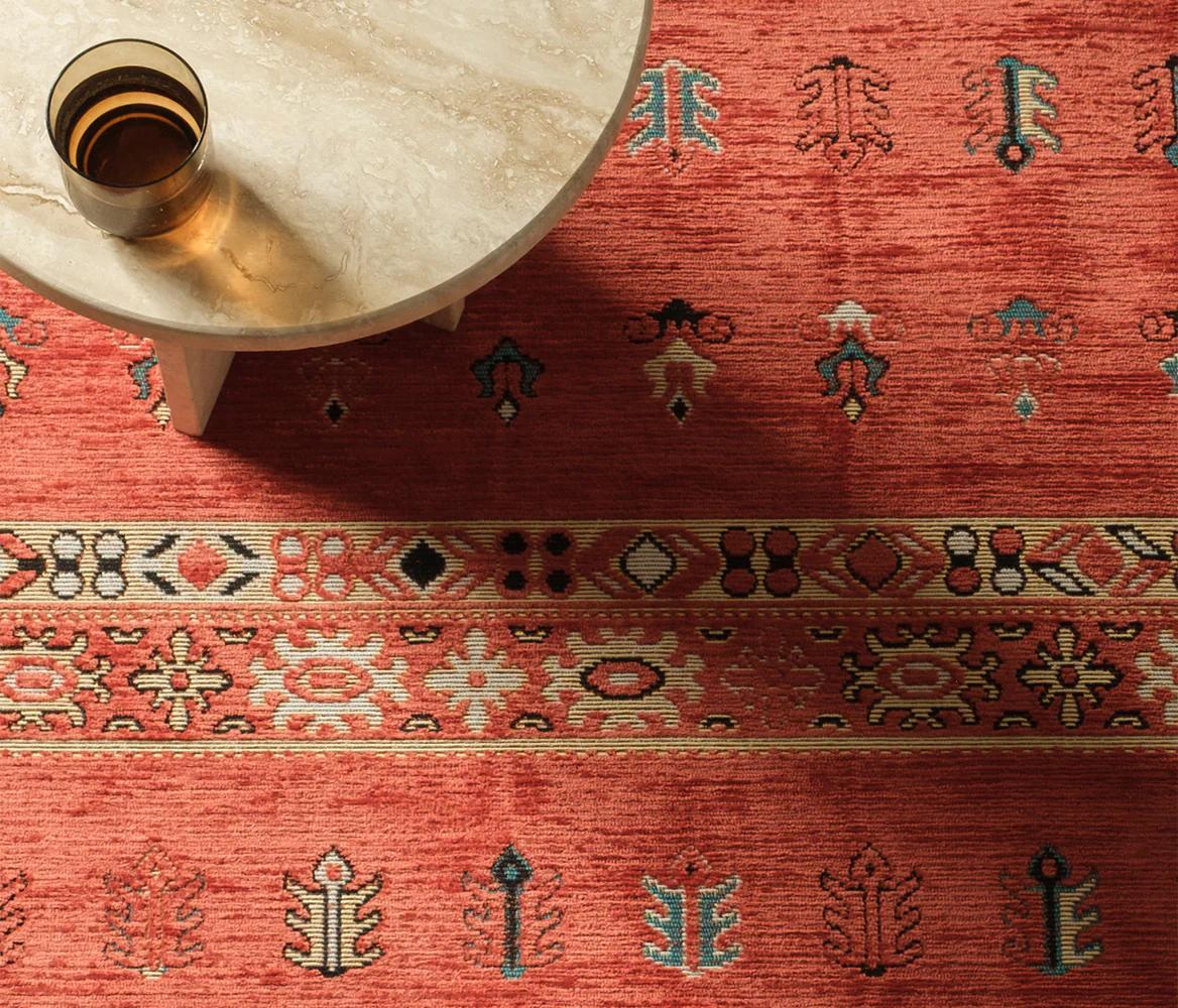 10' X 12' Vintage Turkish Rug, Beige - Festinia - Revival Rugs