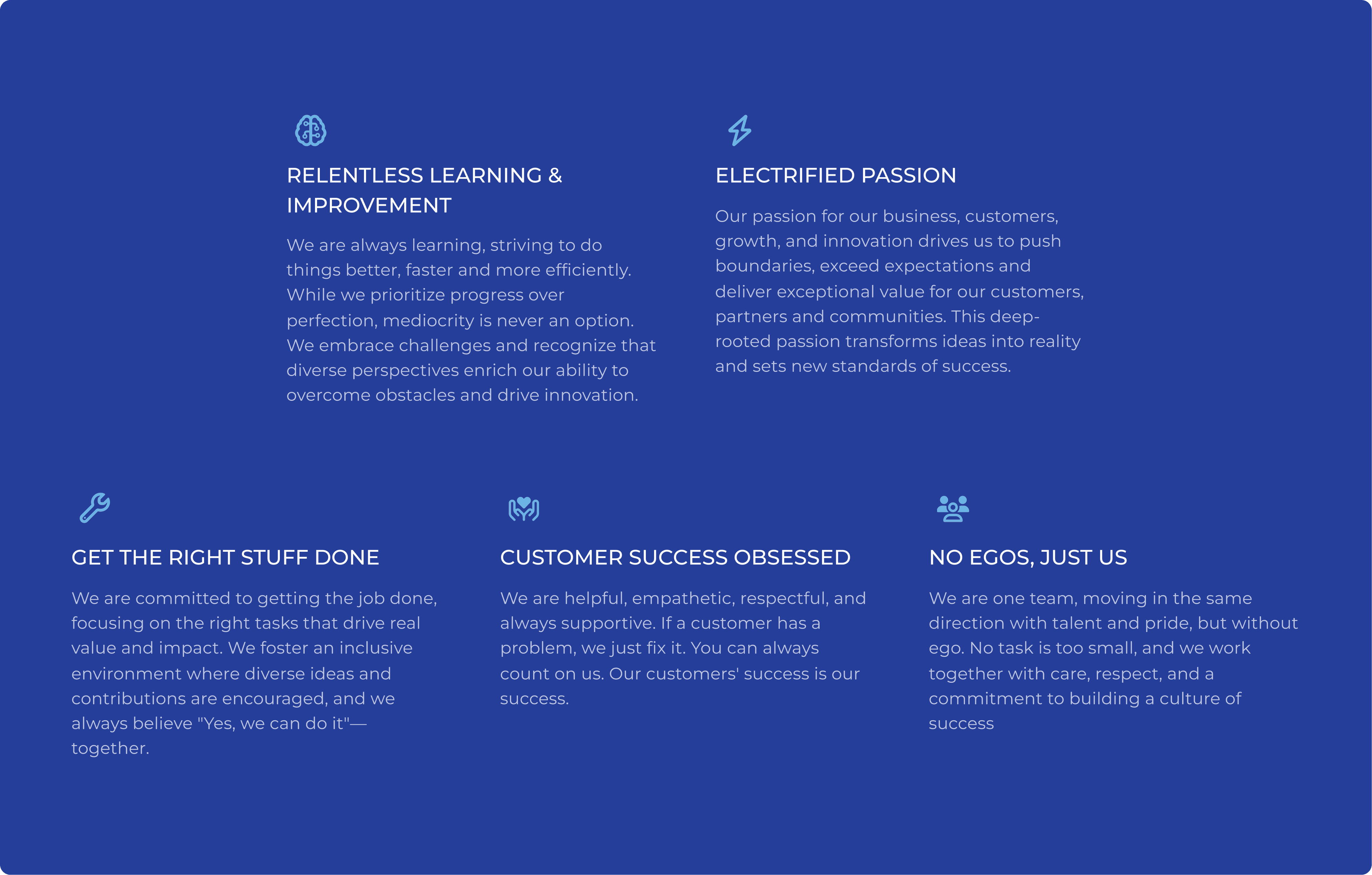 Careers opportunity