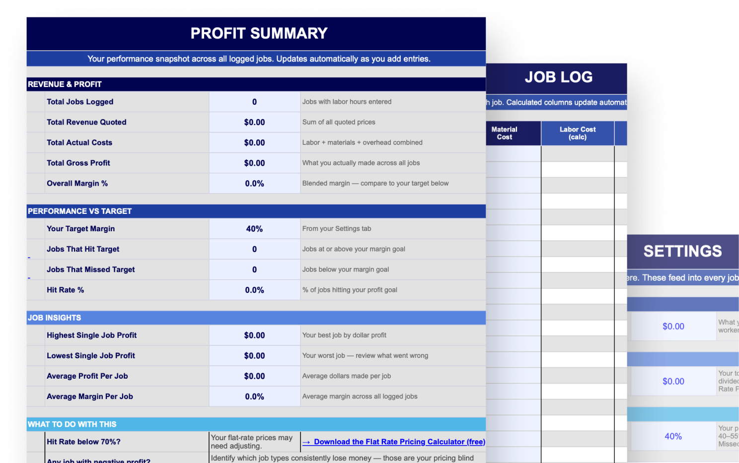 Get Your Free P&L Dashboard Template