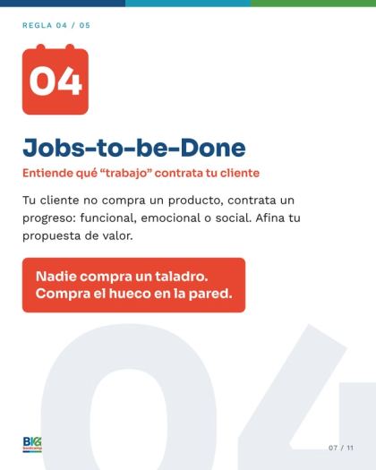 Lámina 7 de 10: ¿Tu próxima idea tiene evidencia, o solo entusiasmo?