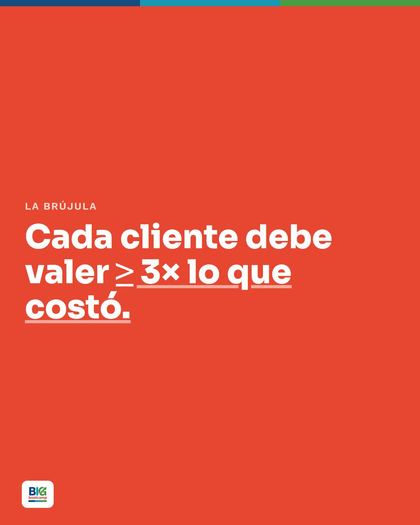 Lámina 8 de 10: Captar clientes no es un problema de presupuesto, es de sistema.