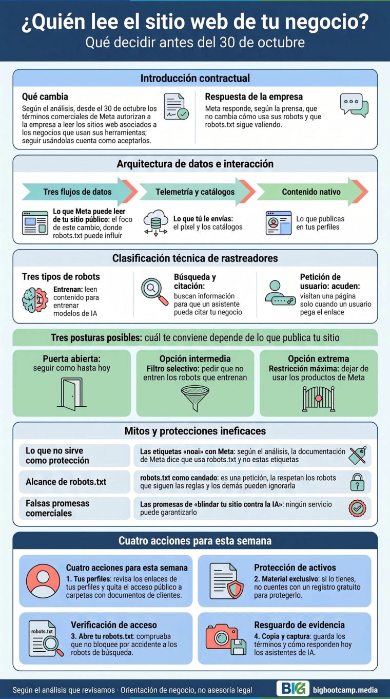 Gráfica: ¿Quién lee el sitio web de tu negocio?