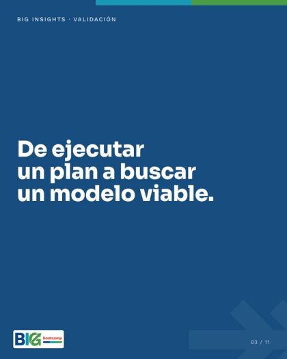 Lámina 3 de 10: ¿Tu próxima idea tiene evidencia, o solo entusiasmo?