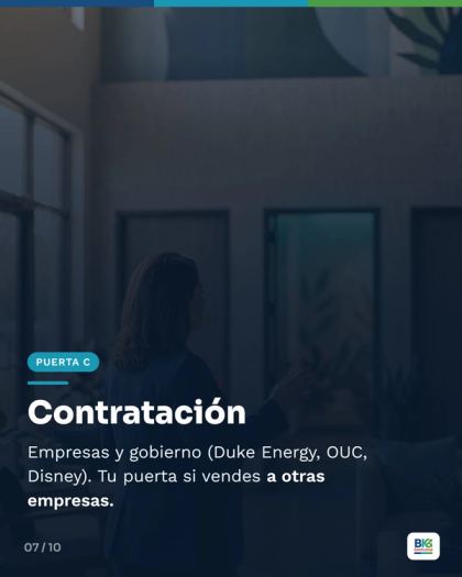 Lámina 7 de 10: Sales de cada evento con 20 tarjetas y cero reuniones de negocio.