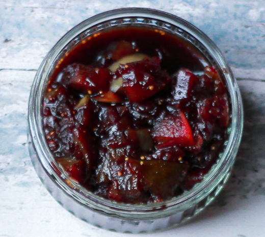 Fig & Apple Balsamic Chutney