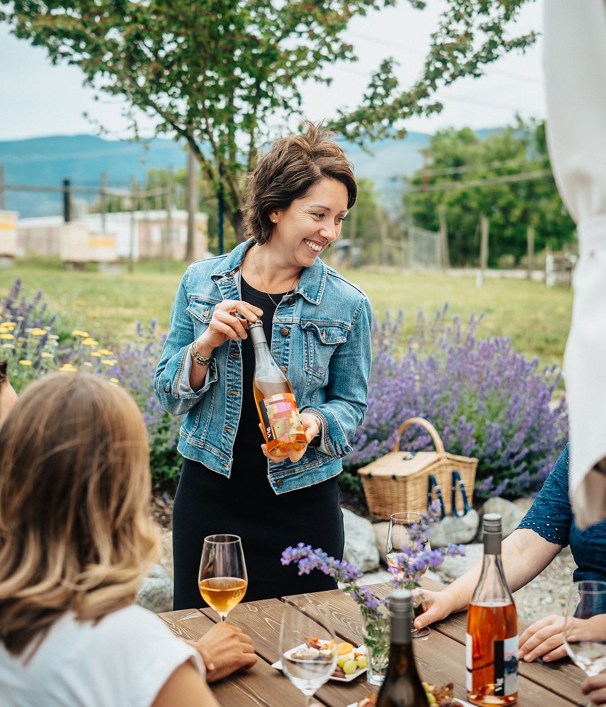The Roche Wines tasting room on the Naramata Bench