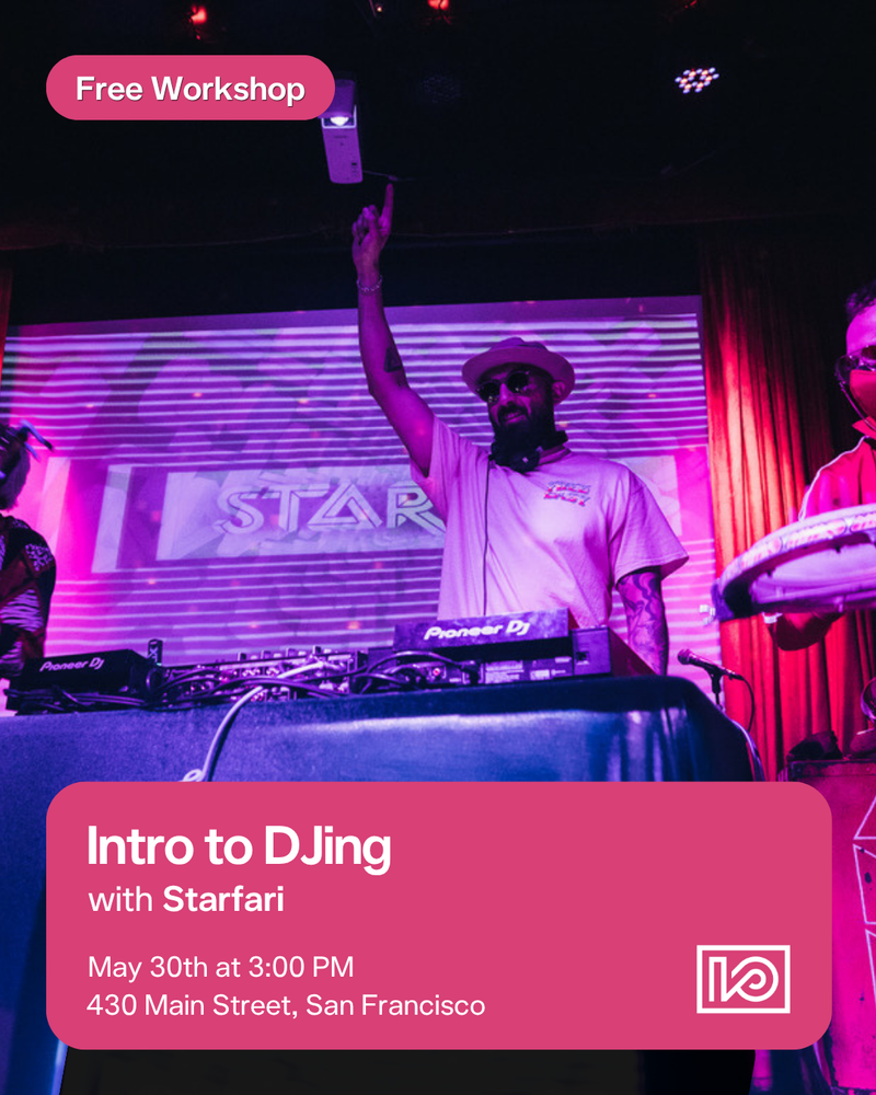 Intro to DJing with Starfari workshop on 2026-05-30 - event thumbnail