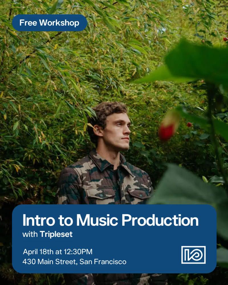 Intro to Music Production with Tripleset workshop on 2026-04-18 - event thumbnail