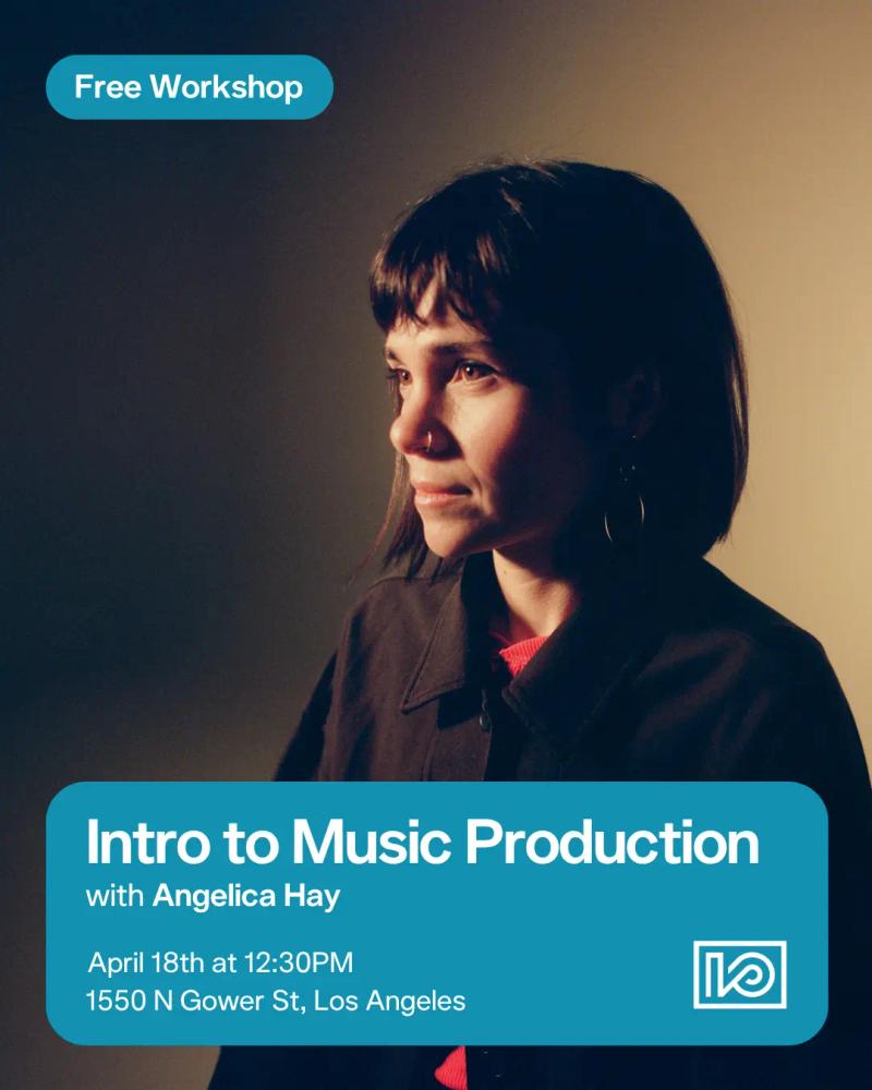 Intro to Music Production with Angelica Hay workshop on 2026-04-18 - event thumbnail