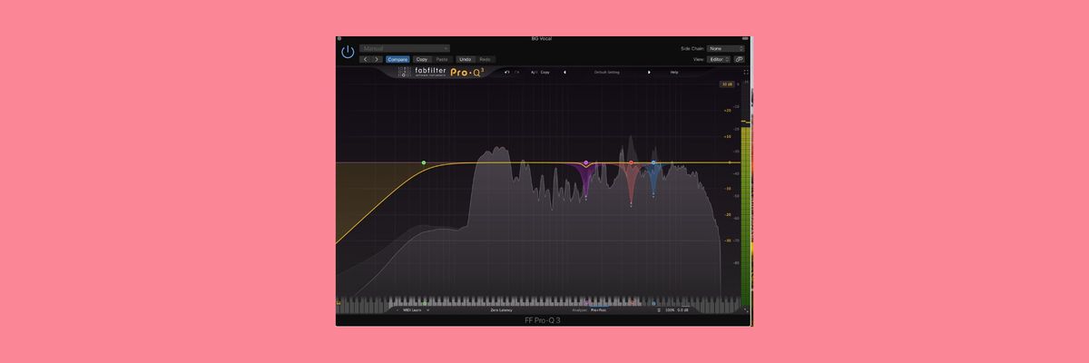 Example of dynamic eq curves within Fabfilter's Pro-Q3.