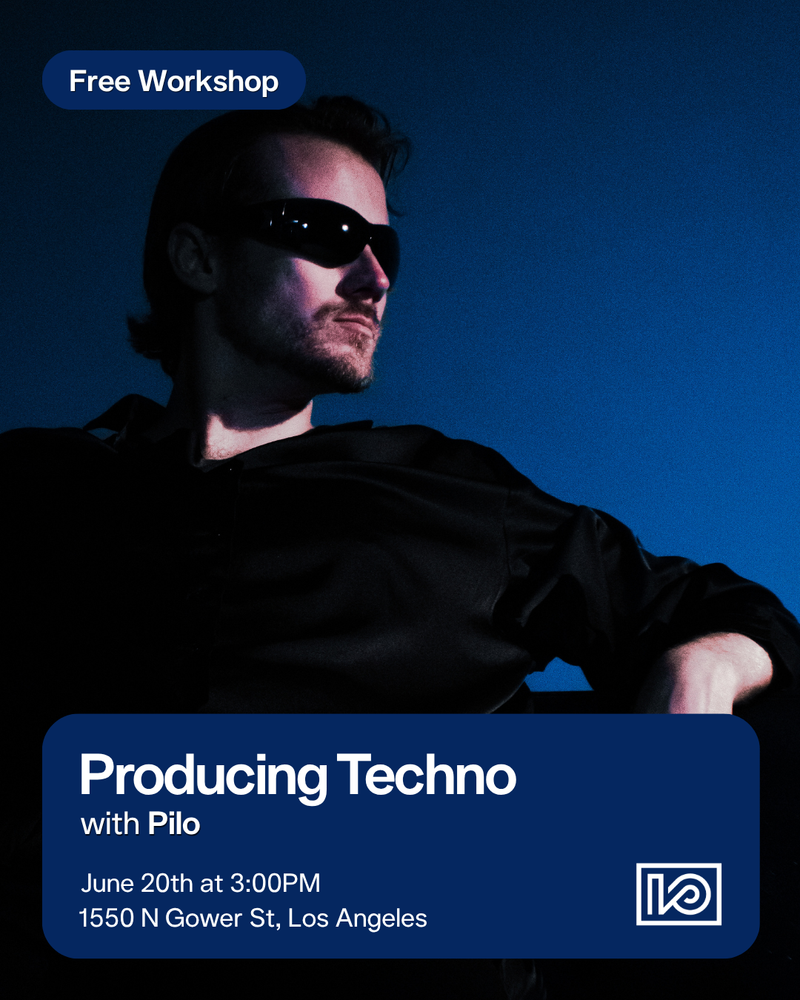 Producing Techno with Pilo workshop on 2026-06-20 - event thumbnail